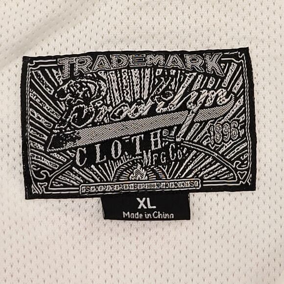 Brooklyn Cloth Co Casual Button Up Long Sleeve Shirt Adult Mens Size XL White - Picture 3 of 10